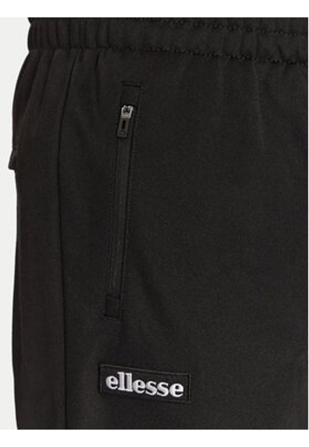Ellesse Spodnie dresowe Palminteri SHZ22104 Czarny Regular Fit. Kolor: czarny. Materiał: syntetyk, bawełna