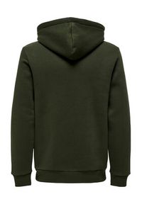 Only & Sons Bluza Cares 22018685 Zielony Regular Fit. Kolor: zielony. Materiał: syntetyk, bawełna