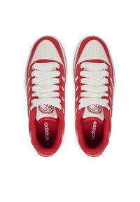 Adidas - adidas Sneakersy Rapid Court Low JR0164 Czerwony. Kolor: czerwony. Materiał: skóra #3