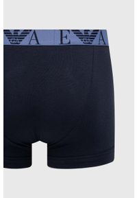 Emporio Armani Underwear bokserki 3-pack męskie kolor granatowy. Kolor: niebieski. Materiał: materiał #4