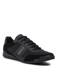 BOSS - Boss Sneakersy Saturn 50485629 10247473 01 Czarny. Kolor: czarny. Materiał: materiał