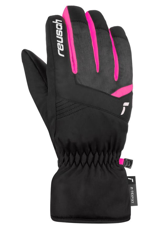 Reusch - Rękawice dziecięce REUSCH Bennet R-TEX® XT. Kolor: czarny, różowy, wielokolorowy. Sport: turystyka piesza, narciarstwo