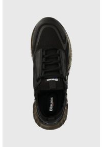 Blauer sneakersy kolor czarny. Nosek buta: okrągły. Kolor: czarny. Materiał: guma #4