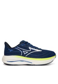 Buty do biegania Mizuno. Kolor: niebieski. Model: Mizuno Wave #1