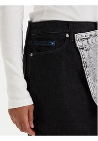 Karl Lagerfeld Jeans Spódnica jeansowa B1W12015 Szary Regular Fit. Kolor: szary. Materiał: bawełna #5