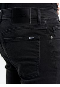 Big-Star - Spodnie jeans męskie dopasowane Terry 955. Stan: obniżony. Kolor: czarny. Styl: klasyczny #4