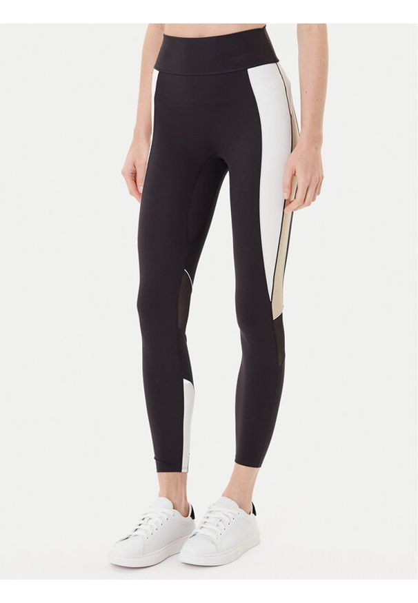 BOSS Legginsy Ekiden3 50544178 Czarny Slim Fit. Kolor: czarny. Materiał: syntetyk