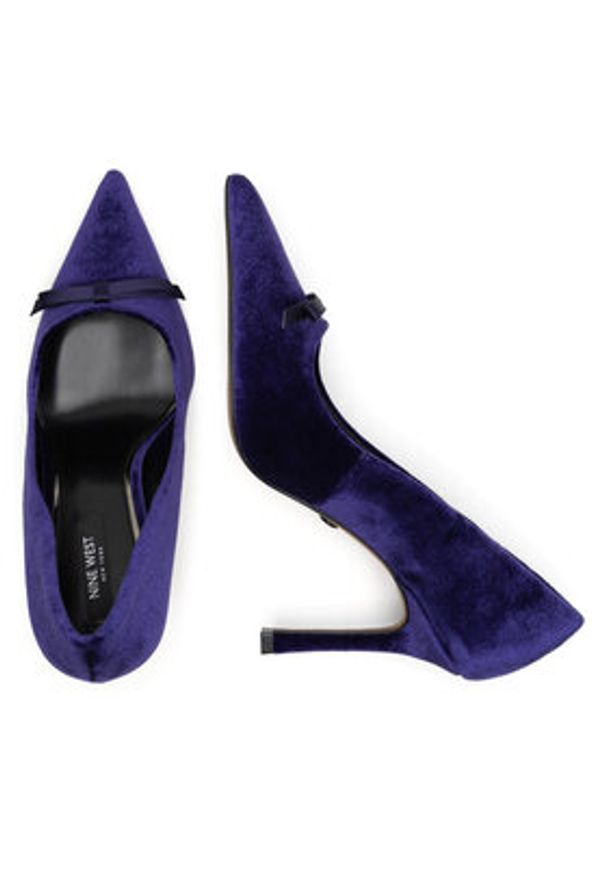 Nine West Szpilki WFA2989-1 Fioletowy. Kolor: fioletowy. Materiał: materiał. Obcas: na szpilce