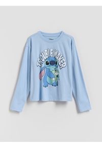 Reserved - Koszulka Lilo i Stitch - jasnoniebieski. Kolor: niebieski. Materiał: bawełna #1