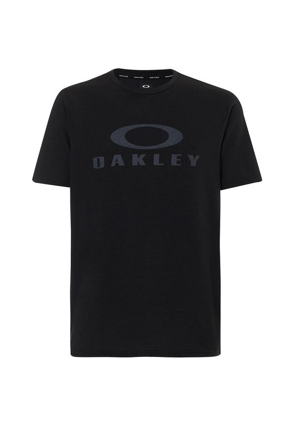 Koszulka sportowa męska Oakley O Bark Ohydrolix z krótkim rękawem. Kolor: czarny. Długość rękawa: krótki rękaw. Długość: krótkie