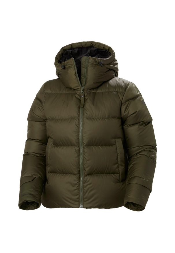 Damska kurtka puchowa Helly Hansen Essence. Kolor: zielony. Materiał: puch