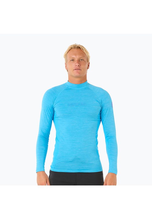 RIPCURL - Longsleeve do pływania męski Rip Curl Dawn Patrol UPF Performance. Kolor: niebieski