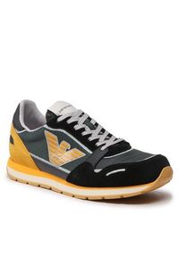 Emporio Armani Sneakersy X4X537 XN730 S434 Czarny. Kolor: czarny. Materiał: materiał #4
