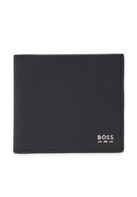 BOSS Mały Portfel Męski Jinko 50536078 Czarny. Kolor: czarny. Materiał: skóra