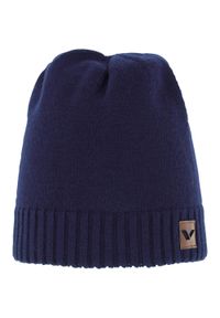 Czapka trekkingowa dla dorosłych Viking Berit z wełną Merino. Kolor: niebieski. Materiał: wełna. Styl: sportowy