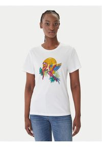 Liu Jo T-Shirt WA6237 JS923 Biały Regular Fit. Kolor: biały. Materiał: bawełna #1