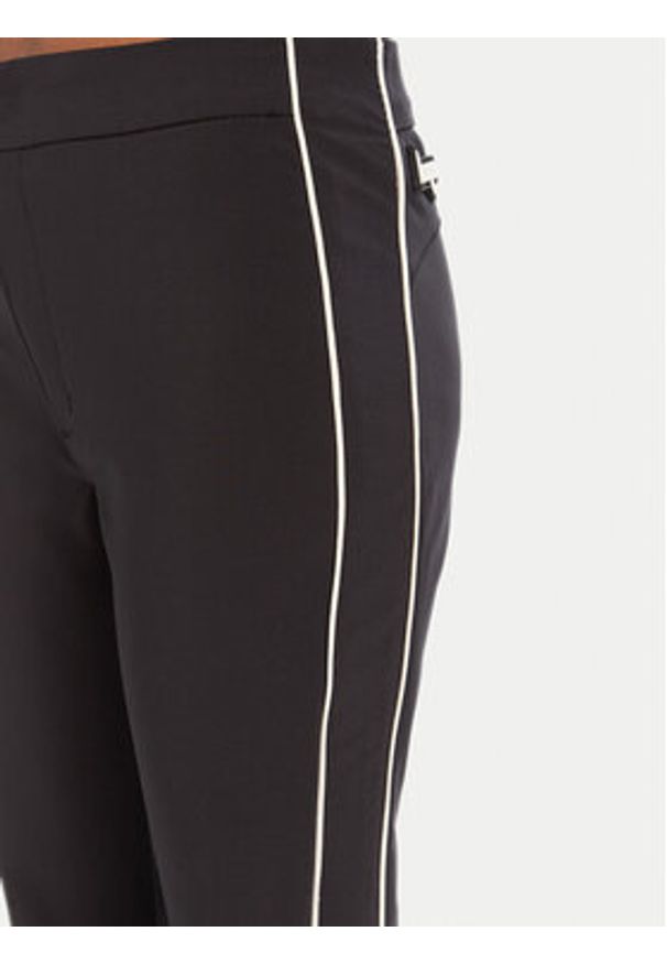 Hugo - HUGO Spodnie materiałowe Hizumi 50542169 Czarny Regular Fit. Kolor: czarny. Materiał: syntetyk