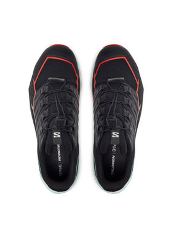 salomon - Salomon Buty do biegania Thundercross L47560900 Czarny. Kolor: czarny. Materiał: materiał