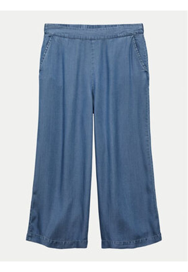 Vero Moda Kuloty Bree 10304861 Niebieski Wide Leg. Kolor: niebieski. Materiał: lyocell