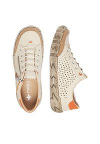Rieker Półbuty L0355-61 Beżowy. Kolor: beżowy. Materiał: skóra #6