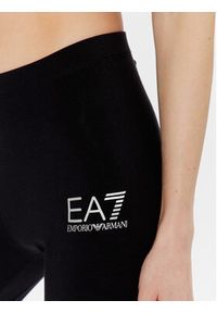 EA7 Emporio Armani Legginsy 8NTP61 TJ01Z 0200 Czarny Slim Fit. Kolor: czarny. Materiał: bawełna