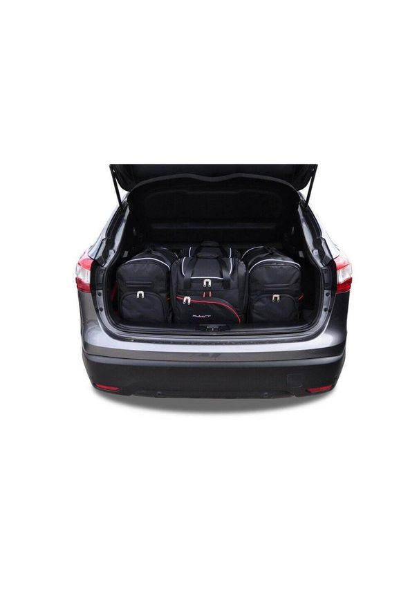 KJUST - Torby Do Bagażnika Nissan Qashqai 2014-2017 4Szt Kjust. Kolor: czarny. Styl: sportowy