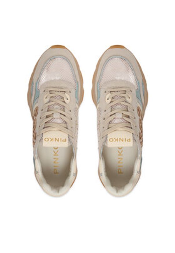 Pinko - PINKO Sneakersy Zoe 18B SS0175 P084 Kolorowy. Materiał: zamsz, skóra. Wzór: kolorowy