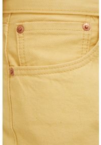 Levi's® - Levi's jeansy 501 ORIGINAL męskie. Okazja: na spotkanie biznesowe. Kolor: żółty. Styl: biznesowy #2