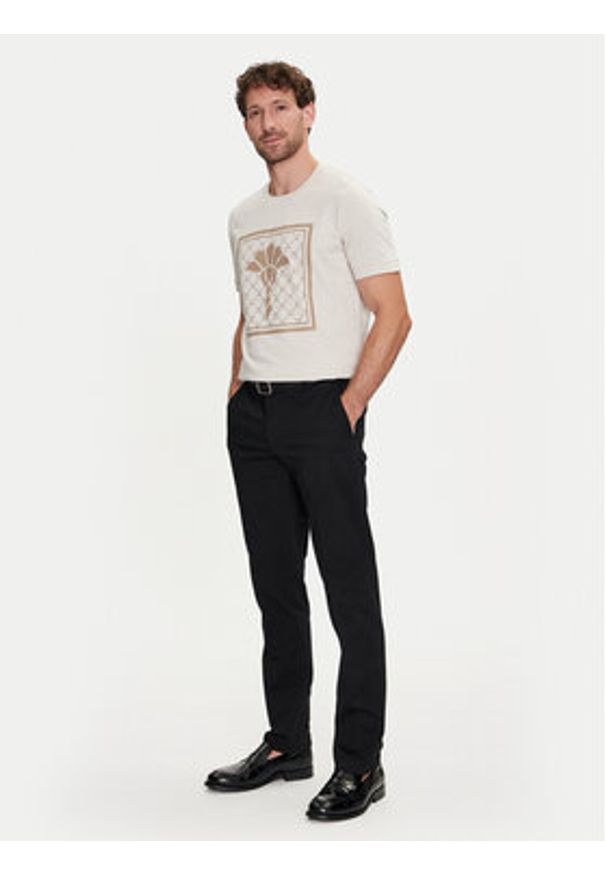 JOOP! Chinosy 17 JT-18Hank12-W 30041693 Czarny Slim Fit. Kolor: czarny. Materiał: bawełna