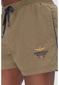 Aeronautica Militare - AERONAUTICA MILITARE Zielone szorty kąpielowe, Rozmiar 50. Kolor: zielony. Materiał: materiał #4