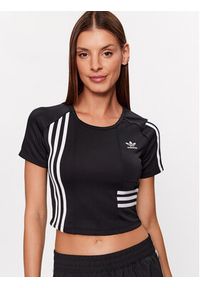 Adidas - adidas T-Shirt T-Shirt IC2379 Czarny. Kolor: czarny. Materiał: syntetyk #5