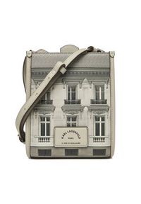 Karl Lagerfeld - KARL LAGERFELD Torebka A4W32086 Beżowy. Kolor: beżowy. Materiał: skórzane #5