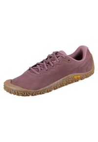 Buty do biegania damskie Merrell Vapor Glove 6 Marron. Zapięcie: sznurówki. Kolor: fioletowy. Materiał: guma, tkanina, zamsz. Szerokość cholewki: normalna. Sport: turystyka piesza