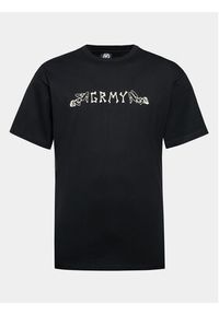 Grimey T-Shirt GA689 Czarny Urban Fit. Kolor: czarny. Materiał: bawełna