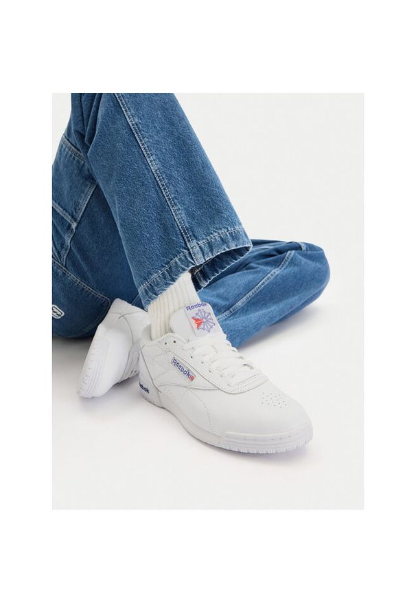 Sneakersy Reebok. Kolor: biały
