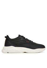 Hugo - HUGO Sneakersy Leon 50552689 Czarny. Kolor: czarny. Materiał: materiał