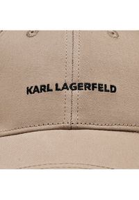 Karl Lagerfeld - KARL LAGERFELD Czapka z daszkiem 240W3408 Szary. Kolor: szary. Materiał: materiał