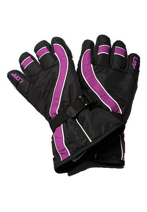 SWISS-SKI - Damskie rękawice narciarskie Viola, wodoodporne, rozmiar 2XL. Kolor: fioletowy, wielokolorowy, czarny. Sezon: zima. Sport: narciarstwo