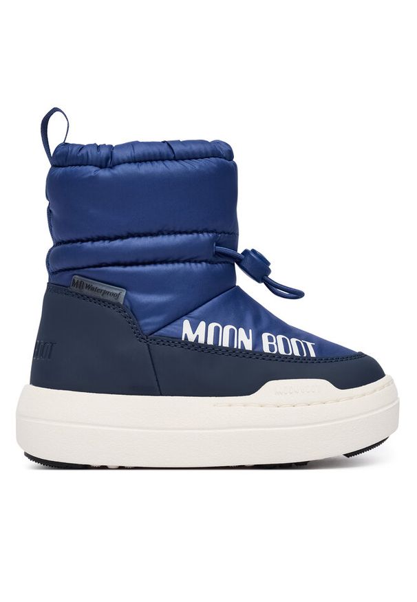 Śniegowce Moon Boot. Kolor: niebieski