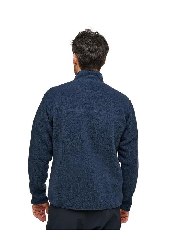 Haglöfs - Bluza polarowa męska Mossa Pile Jacket. Kolor: niebieski. Materiał: polar. Sport: turystyka piesza