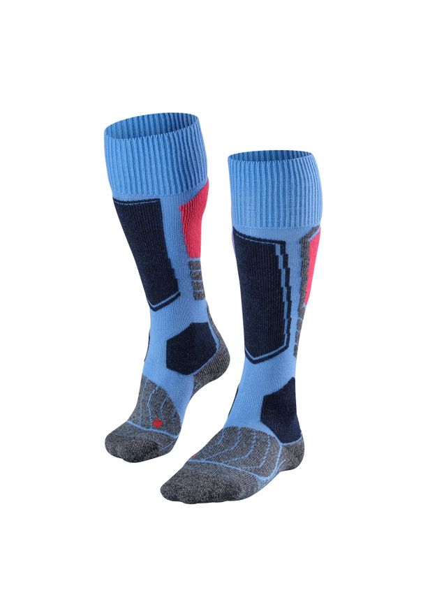 Podkolanówki damskie Falke SK1. Kolor: niebieski. Sport: narciarstwo