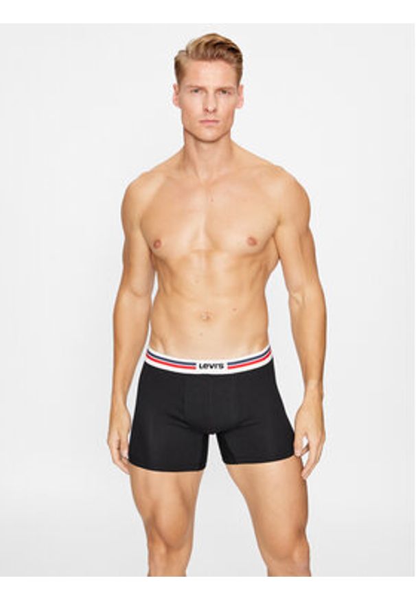 Levi's® Komplet 2 par bokserek 701222843 Kolorowy. Materiał: bawełna. Wzór: kolorowy