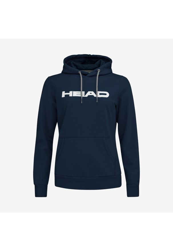Head - Bluza z kapturem damska Club Rosie. Typ kołnierza: kaptur. Kolor: niebieski. Materiał: bawełna, materiał, tkanina, poliester