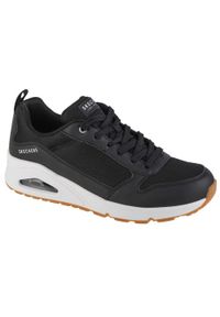 skechers - Buty do chodzenia damskie, Skechers Uno - Inside Matters. Kolor: czarny. Sport: turystyka piesza