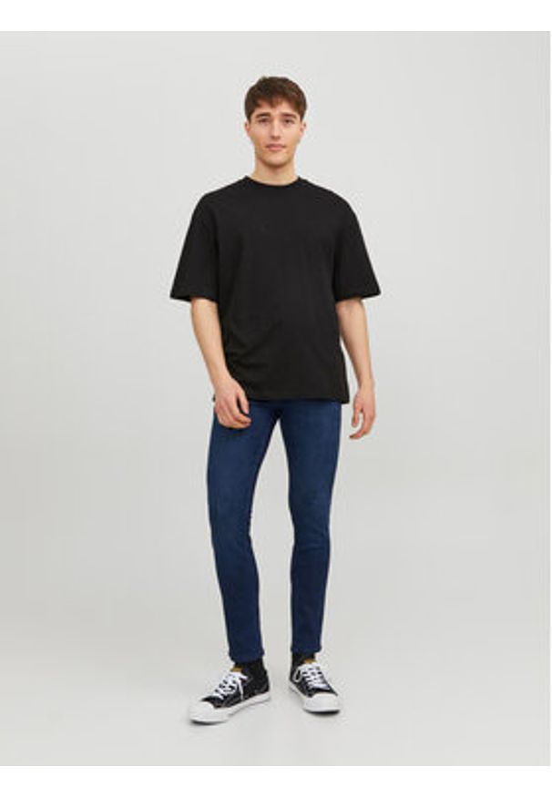 Jack & Jones - Jack&Jones Jeansy Glenn 12237358 Granatowy Slim Fit. Kolor: niebieski