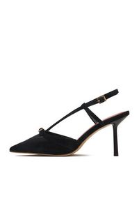 Eva Minge Szpilki EO-MARY-01 Czarny. Kolor: czarny. Materiał: zamsz, skóra. Obcas: na szpilce #7