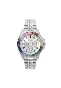 Timex Zegarek Kaia TW2W33000 Srebrny. Kolor: srebrny