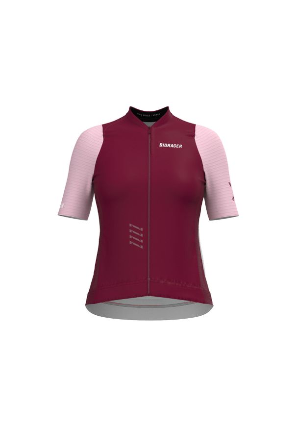 BIORACER - Damski jersey Bioracer Icon. Kolor: czerwony. Materiał: jersey. Sport: kolarstwo
