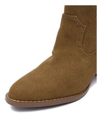 DeeZee Kowbojki LR230702 Brązowy. Kolor: brązowy. Materiał: materiał #6