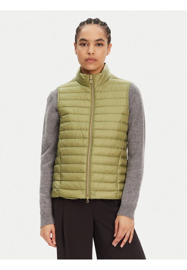 Geox Bezrękawnik Jaysen W5525D T3146 F3275 Zielony Regular Fit. Kolor: zielony. Materiał: syntetyk. Długość rękawa: bez rękawów